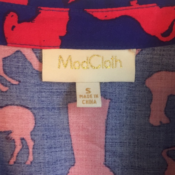 ModCloth Horses Top - Picture 3 of 5